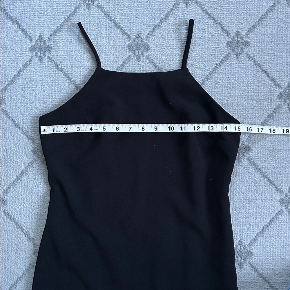 Banana Republic Black Laser Cut Floral Mini Dress - Picture 5 of 10